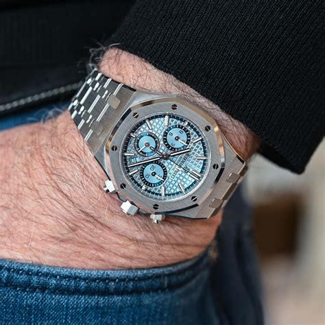 audemars piguet ice blue|audemars piguet green oak.